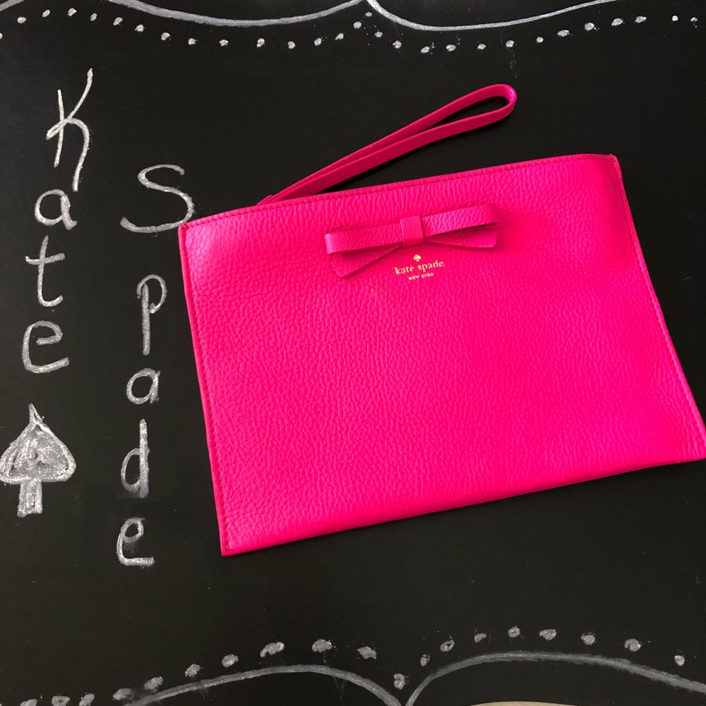 COPY - New Kate spade on purpose leather clutch/wristlet